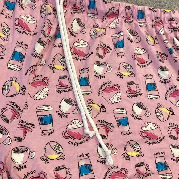 Secret Treasures Coffee Print PJ Bottoms Size 3X - Picture 2 of 7